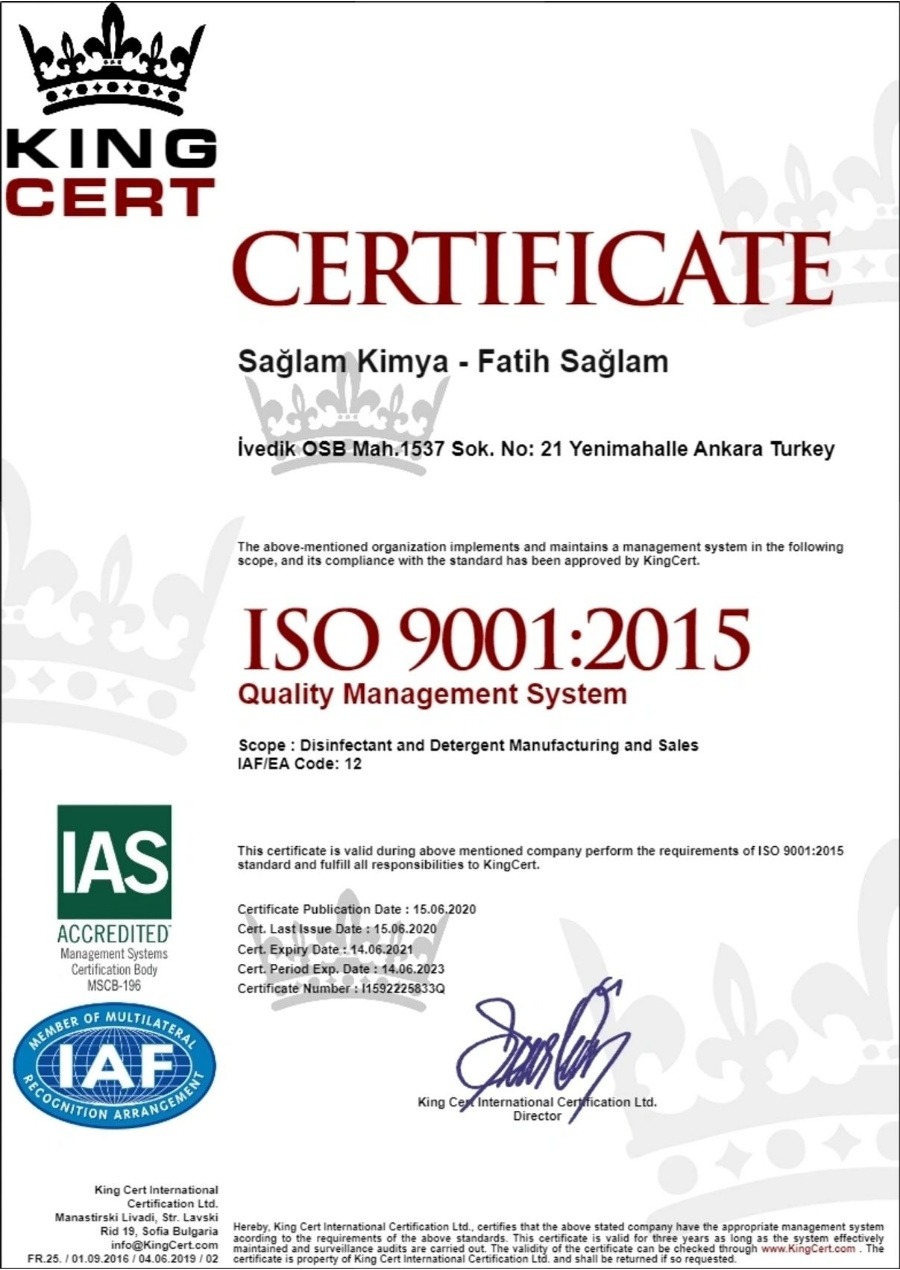 ISO 9001:2015