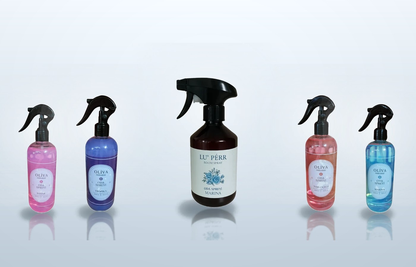 Oliva and LU’PERR room spray range