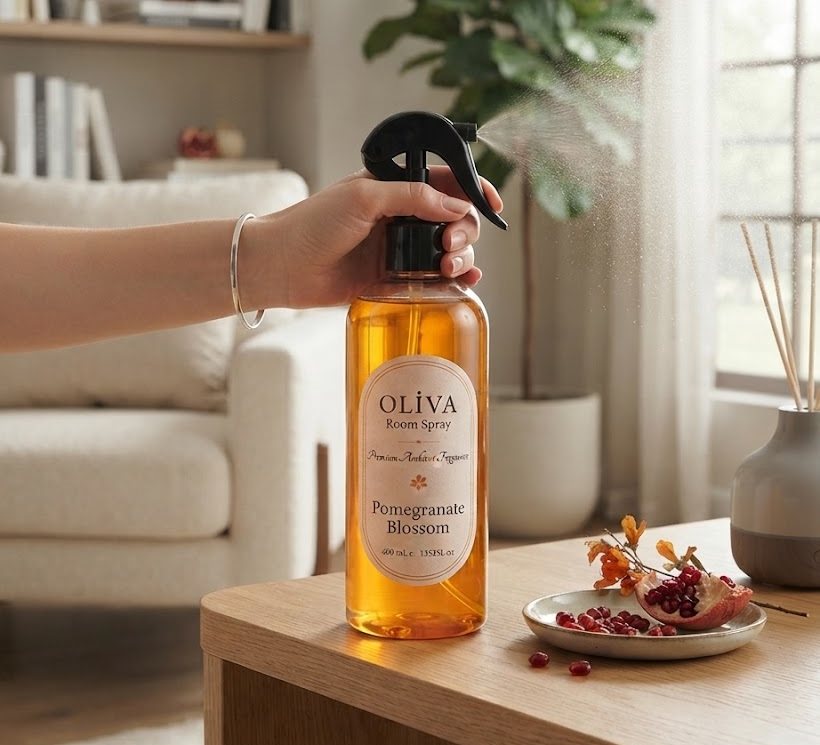 Room spray in use